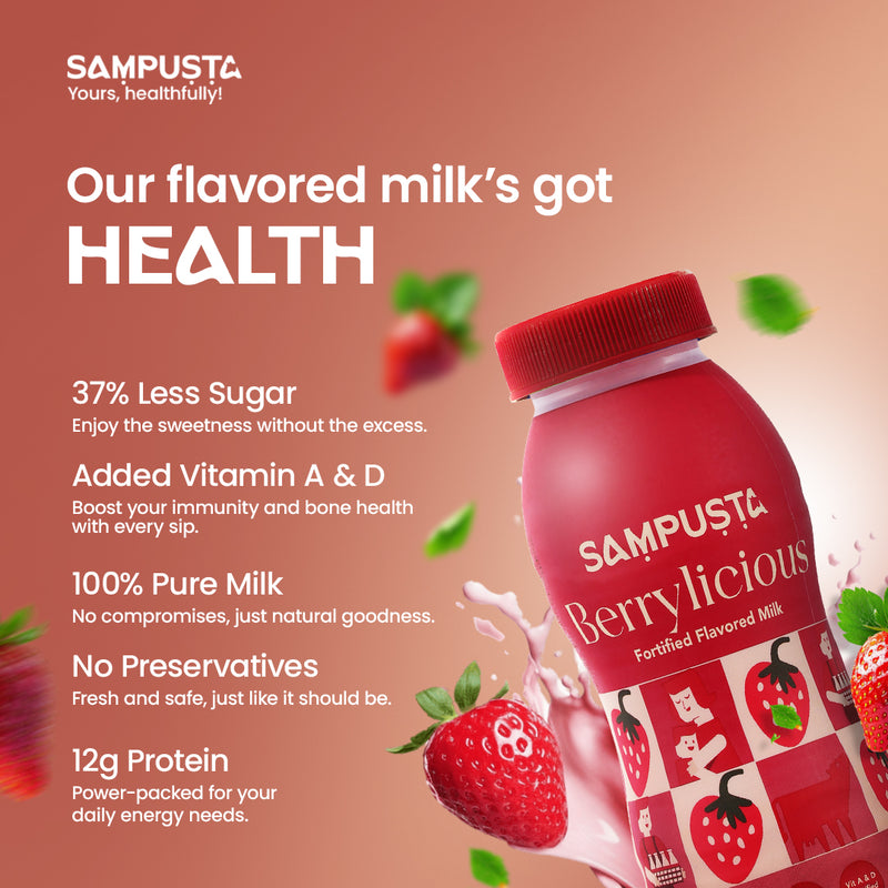 Berrylicious Fortified Flavored Milk