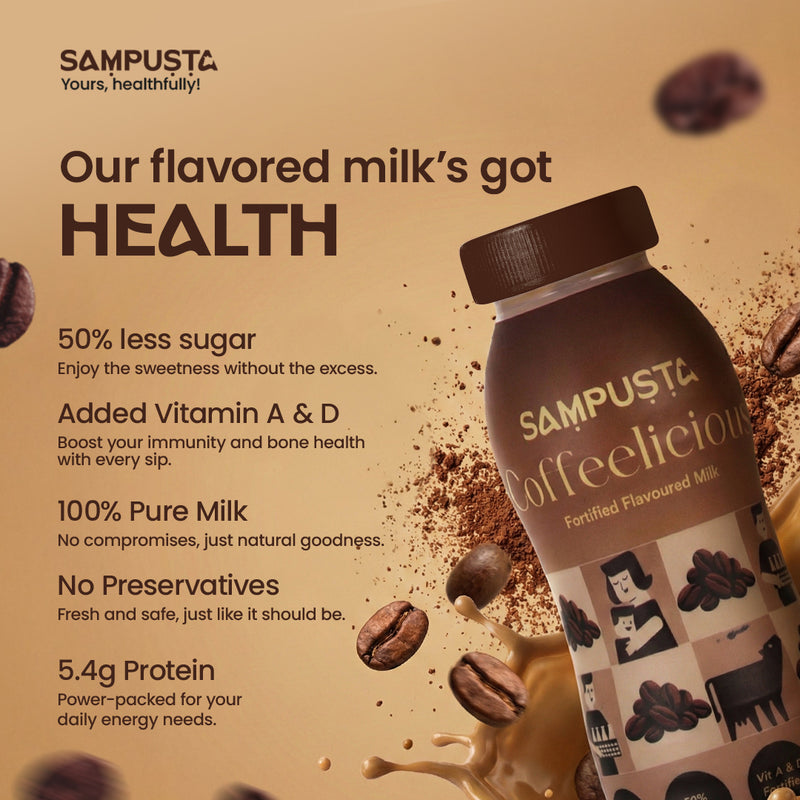 Coffeelicious Fortified Flavored Milk